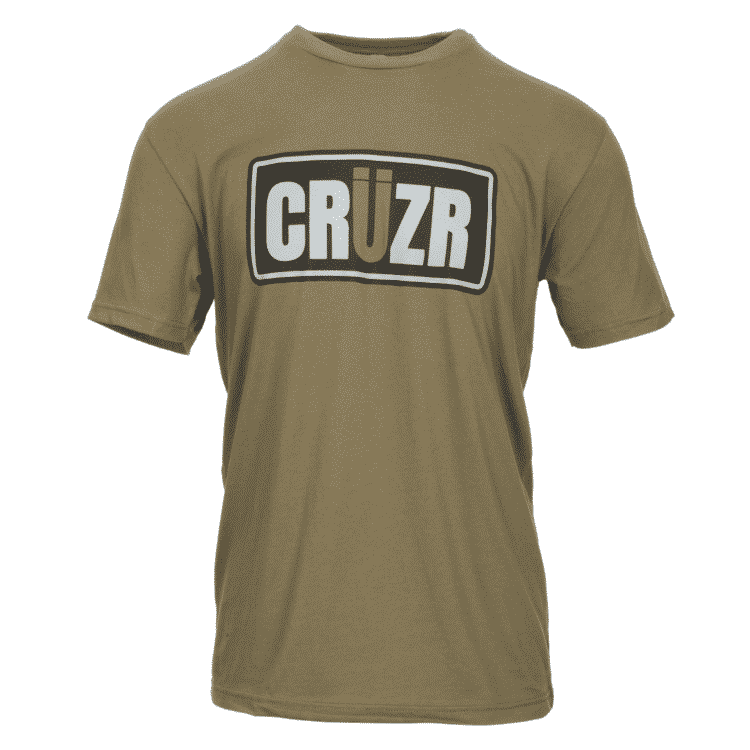 CRUZR Logo Tee, Loden Green