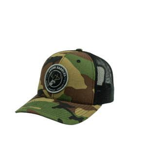 CRÜZR Woodland Camo Trucker (Skull Logo)