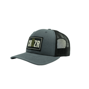 CRÜZR Trucker Hat (Charcoal, Logo)